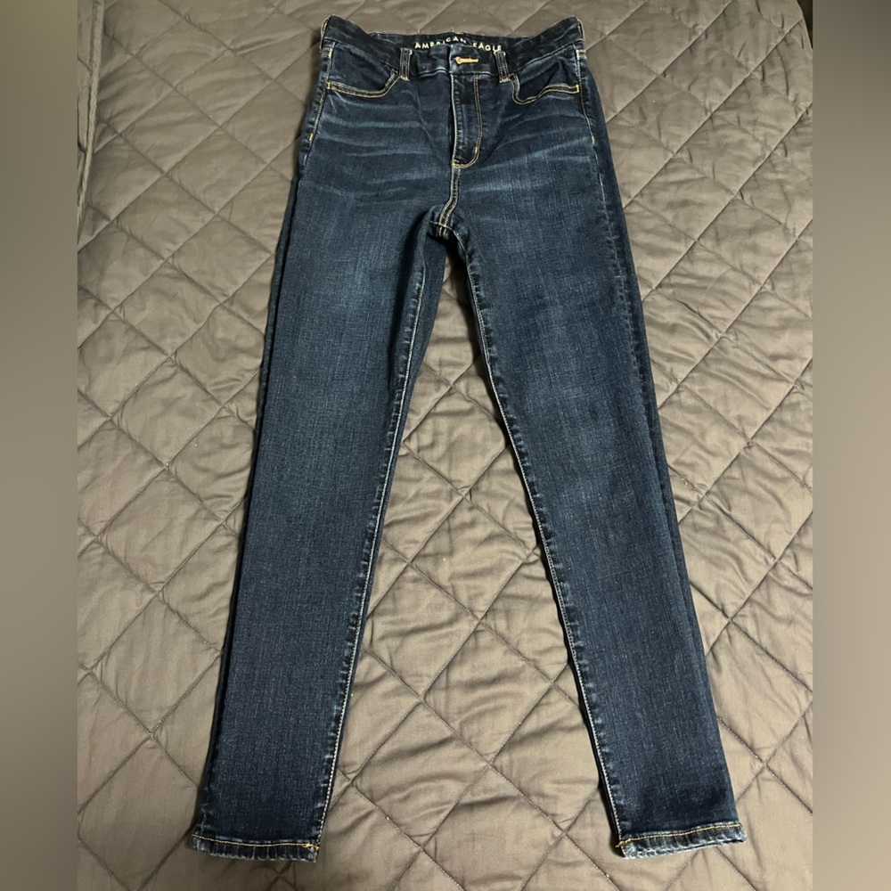 American Eagle Dark Wash Jeggings